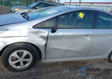 2012 Toyota Prius Two из США, поврежденный, VIN JTDKN3DU7C5504979